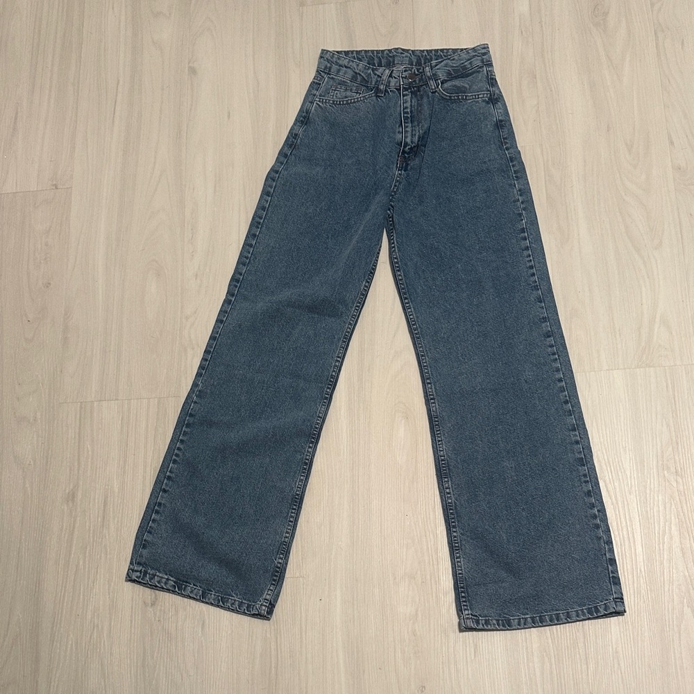 SHEIN Blue Boyfriend Jeans